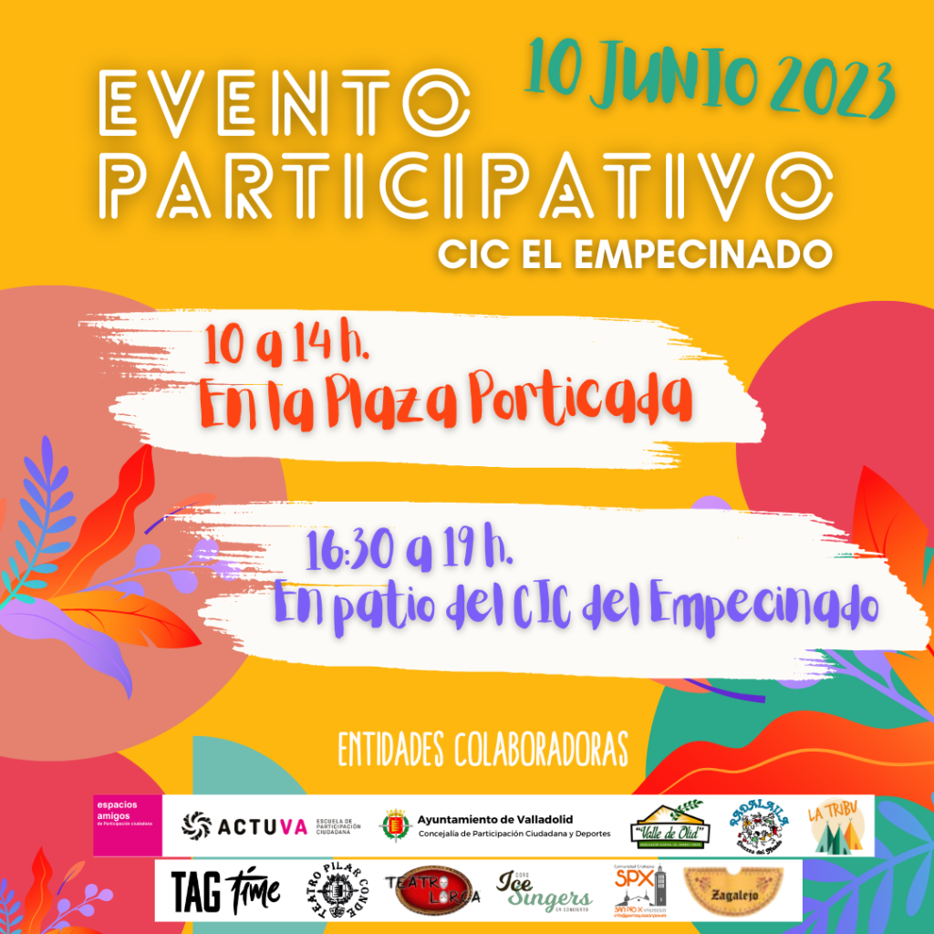 Eventos de participación ciudadana | Actuva Escuela de Participación Ciudadana